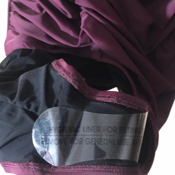 Torrid swimsuit grape purple flutter sleeve - Picture 11 of 13